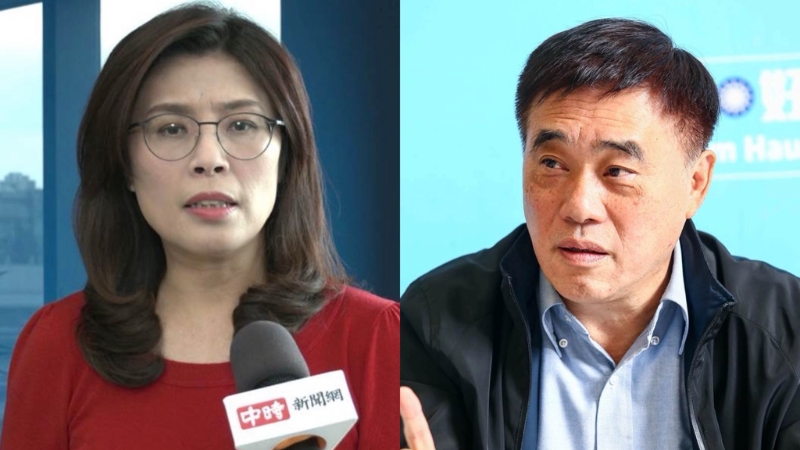 根据最新针对国民党员所做的民调显示,若立即投票,郑丽文(左)支持度最高为22.2%,郝龙斌(右)以20.5%紧追在后。 根据最新针对国民党员所做的民调显示,若立即投票,郑丽文(左)支持度最高为22.2%,郝龙斌(右)以20.5%紧追在后。