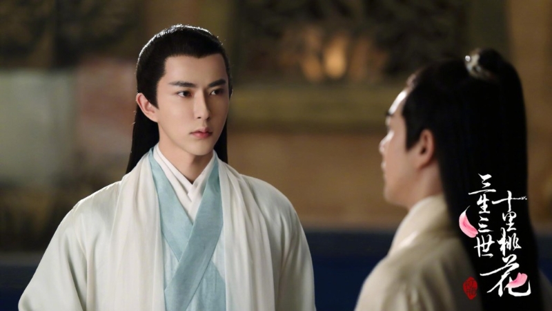 于朦胧在《三生三世十里桃花》中饰演白真。 于朦胧在《三生三世十里桃花》中饰演白真。