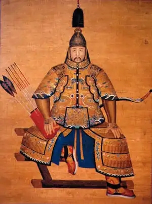 清代御林军。 清代御林军。