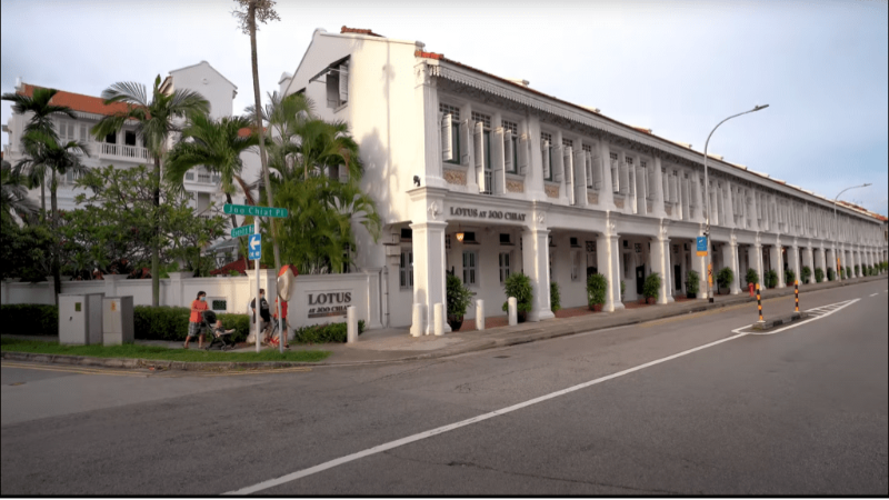 新加坡艾弗烈路Lotus at Joo Chiat。 新加坡艾弗烈路Lotus at Joo Chiat。