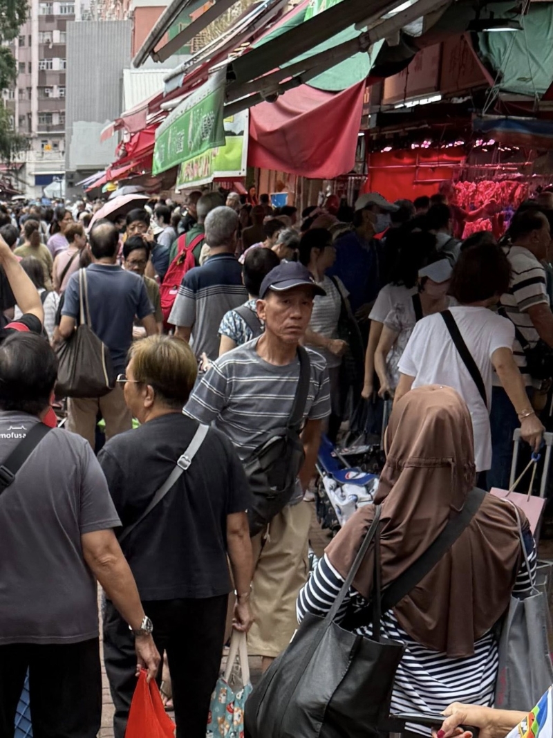 网民直击昨日(22日)街市扫货情况 网民直击昨日(22日)街市扫货情况