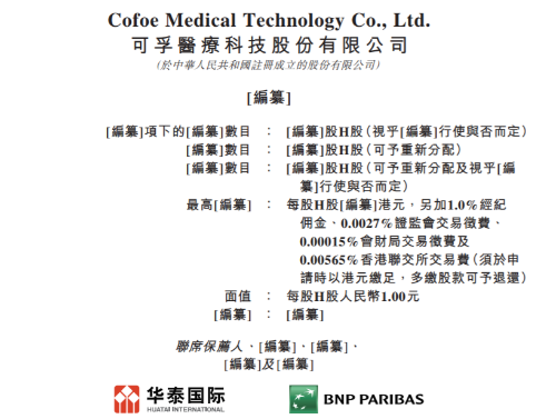 可孚医疗 可孚医疗