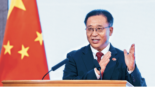 外交部驻港特派员崔建春 外交部驻港特派员崔建春