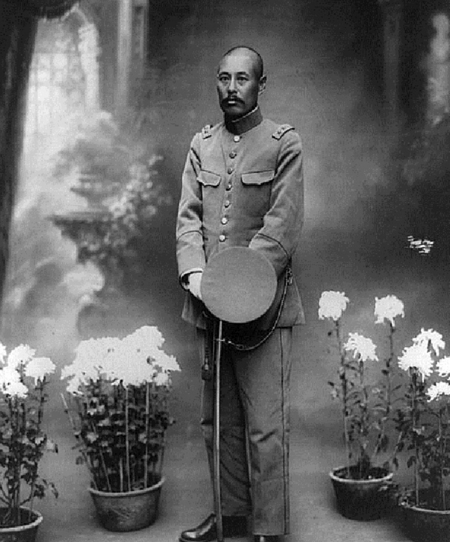 民国时期直系军阀首领吴佩孚。 民国时期直系军阀首领吴佩孚。