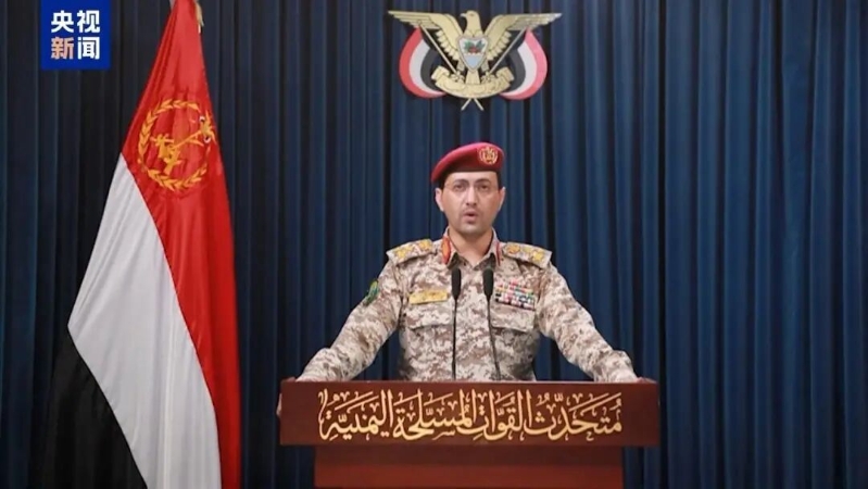 也门胡塞武装军事发言人叶海亚·萨雷亚 也门胡塞武装军事发言人叶海亚·萨雷亚