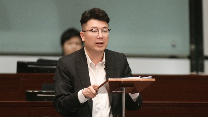 民建联刘国勋。 民建联刘国勋。