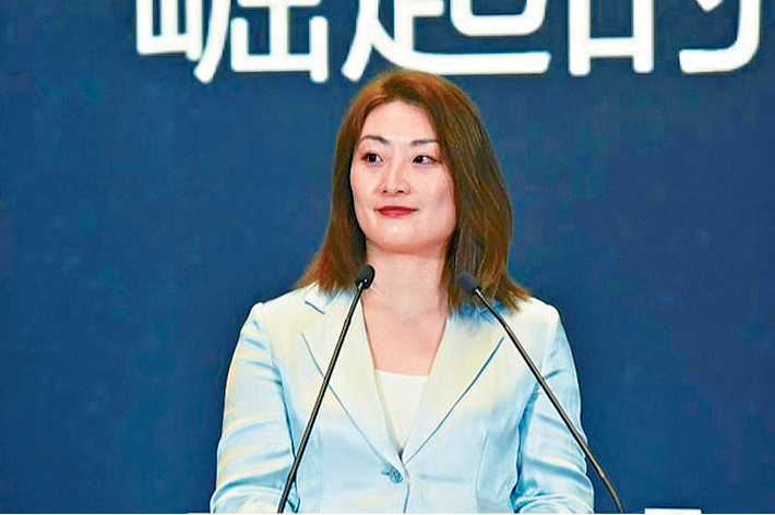 娃哈哈集团掌门人宗馥莉。 娃哈哈集团掌门人宗馥莉。