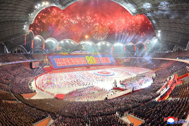 朝鲜或今夜或举行阅兵仪式。 朝鲜或今夜或举行阅兵仪式。