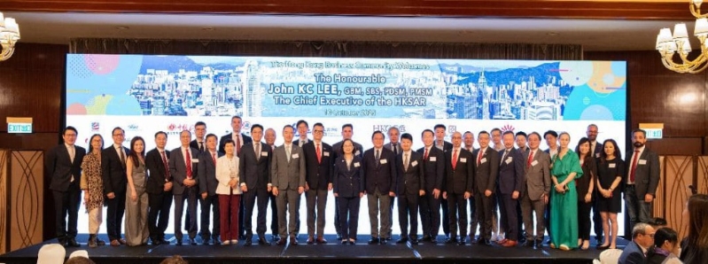 李家超与商界午餐会 李家超与商界午餐会