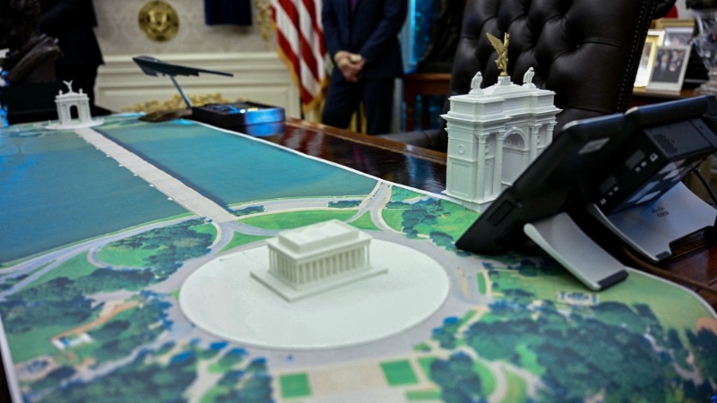 特朗普拟建“美版凯旋门”庆祝独立250周年 特朗普拟建“美版凯旋门”庆祝独立250周年