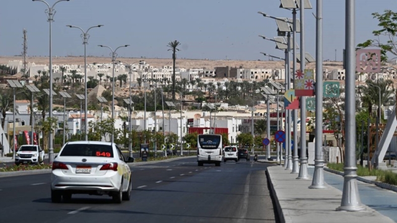 埃及红海海滨城市沙姆沙伊赫。 埃及红海海滨城市沙姆沙伊赫。