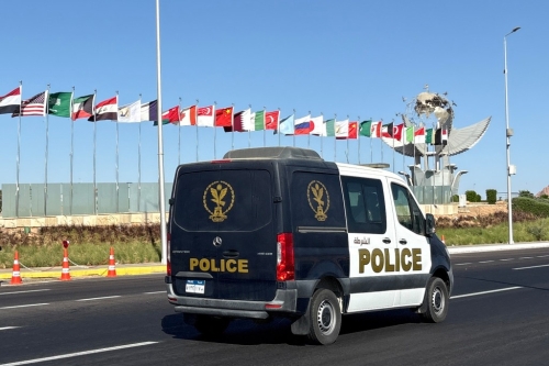 埃及今日在红海度假城市沙姆沙伊赫举行国际峰会。 埃及今日在红海度假城市沙姆沙伊赫举行国际峰会。