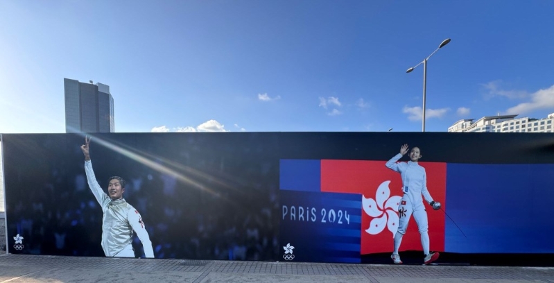 “奥运星光大道”正式揭幕。展示的运动员包括巴黎奥运剑击金牌得主张家朗、江旻憓等。 “奥运星光大道”正式揭幕。展示的运动员包括巴黎奥运剑击金牌得主张家朗、江旻憓等。