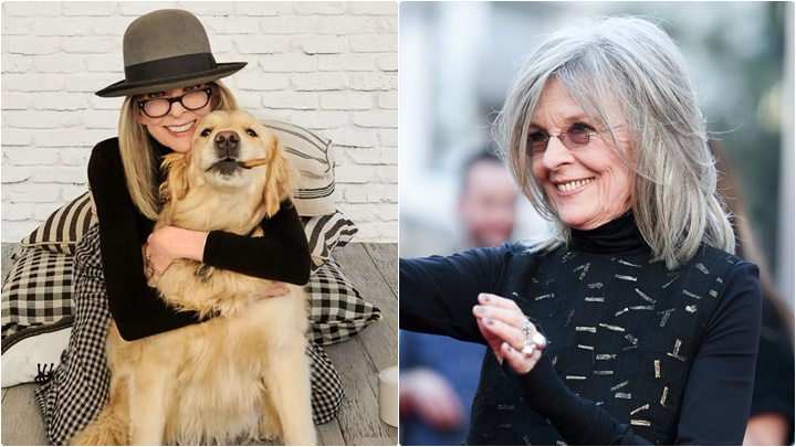 戴安姬顿4月公开爱犬合照成最后发文 戴安姬顿4月公开爱犬合照成最后发文