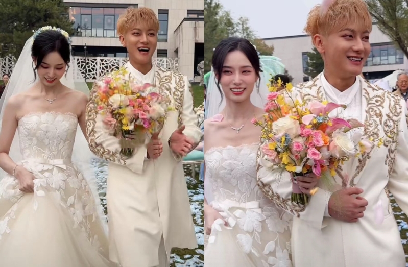 黄子韬、徐艺洋婚礼浪漫曝光 黄子韬、徐艺洋婚礼浪漫曝光