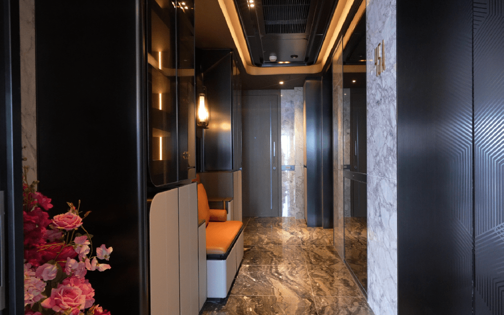 Sky Tower每层设3至4户不等, Sky Tower每层设3至4户不等,