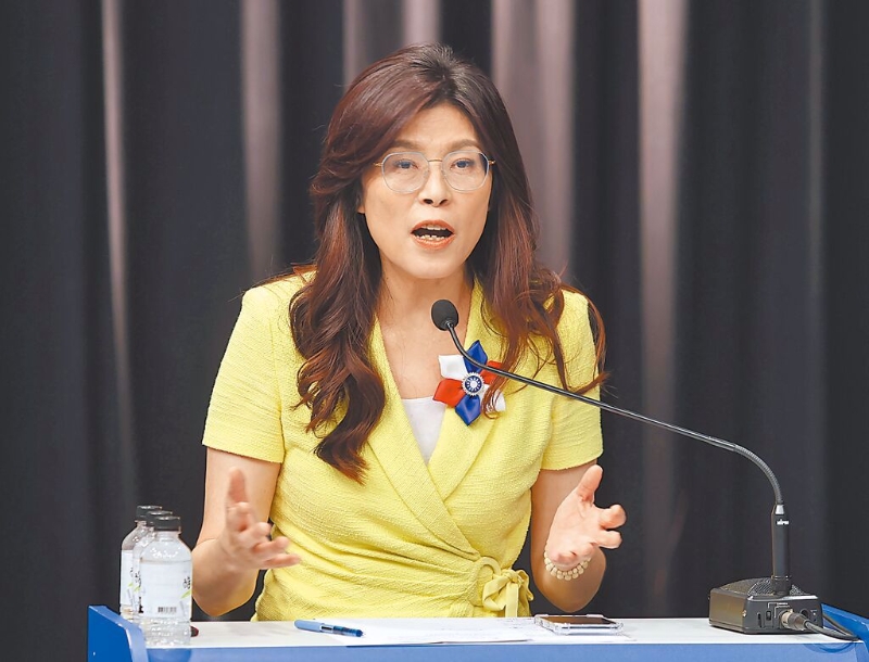 国民党主席当选人郑丽文 国民党主席当选人郑丽文