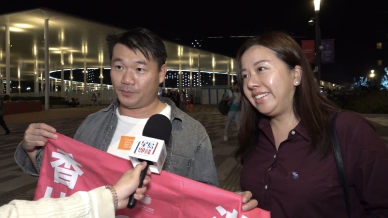 林先生和梁小姐指港队获得金牌是“意料之中”。 林先生和梁小姐指港队获得金牌是“意料之中”。