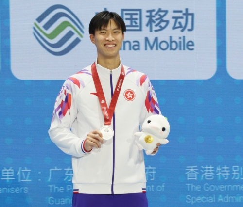 何思朗首夺全运会奖牌。 何思朗首夺全运会奖牌。