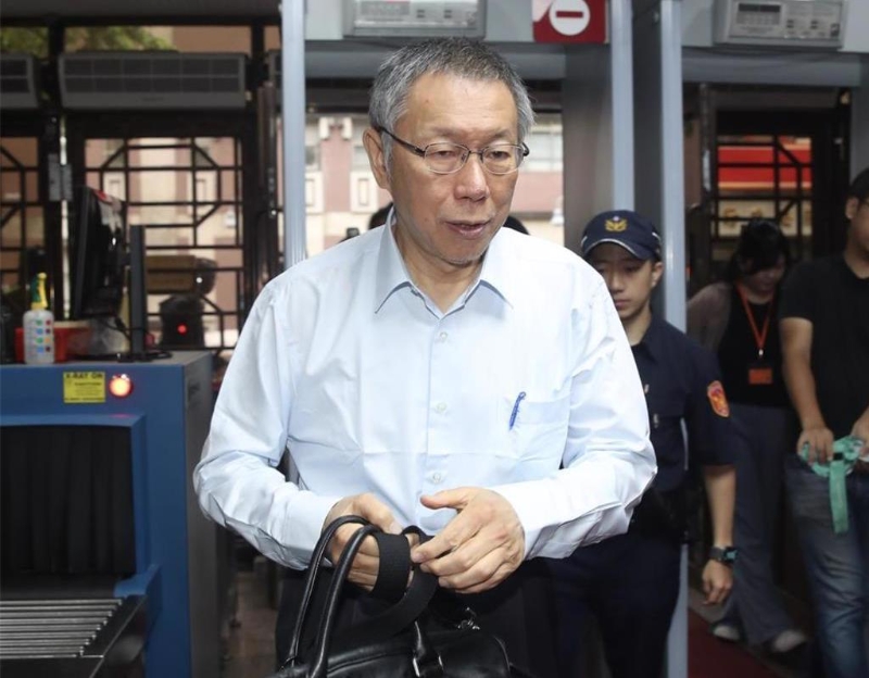 柯文哲将复出试水温 柯文哲将复出试水温