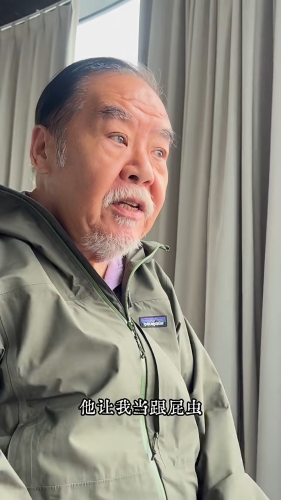 郑则仕哽咽。 郑则仕哽咽。