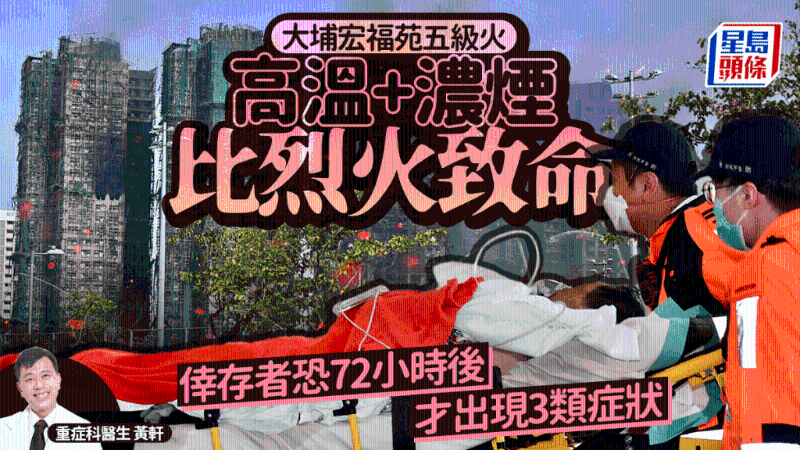 高温+浓烟比烈火致命,幸存者恐72小时后才出现3类症状 高温+浓烟比烈火致命,幸存者恐72小时后才出现3类症状