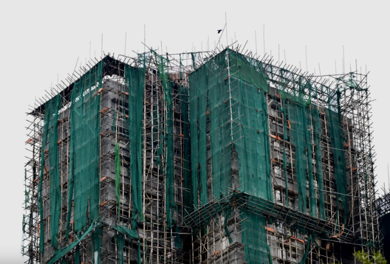 大埔宏福苑五级大火,逾千户居民受影响。 大埔宏福苑五级大火,逾千户居民受影响。