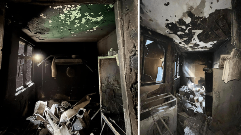 单位成焦黑废墟 单位成焦黑废墟