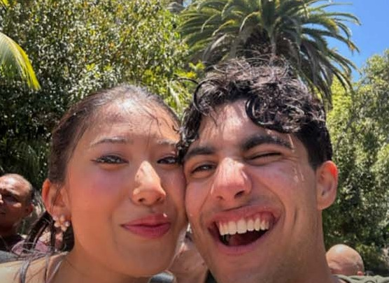 日前Natalie与学霸男友高调放闪。 日前Natalie与学霸男友高调放闪。