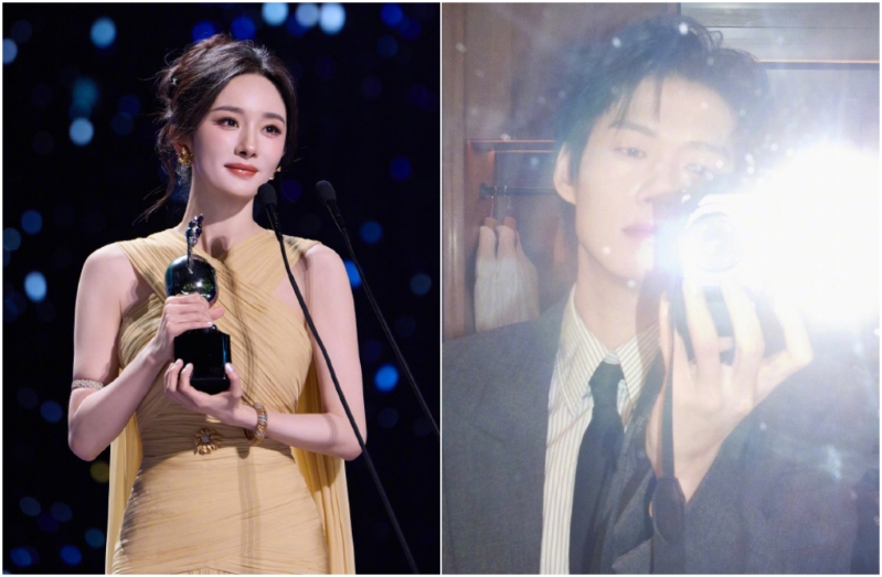 杨幂与“绯闻前任”意外0互动同框 杨幂与“绯闻前任”意外0互动同框