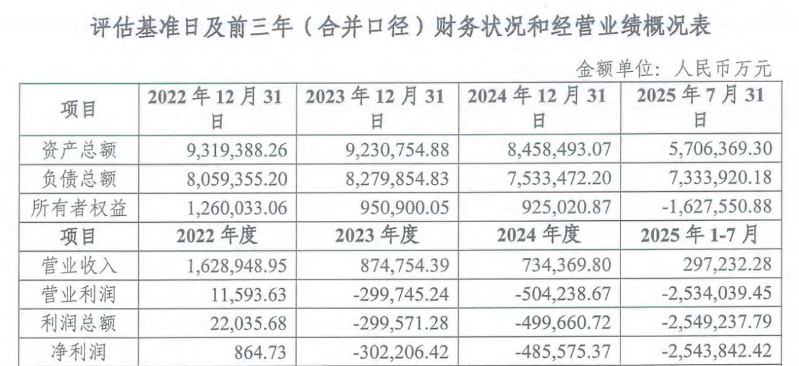 中冶置业主要财务指标变化 中冶置业主要财务指标变化