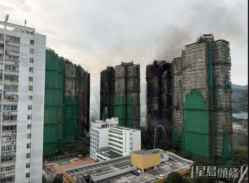 大埔宏福苑火灾发生五级火,造成严重伤亡。 大埔宏福苑火灾发生五级火,造成严重伤亡。