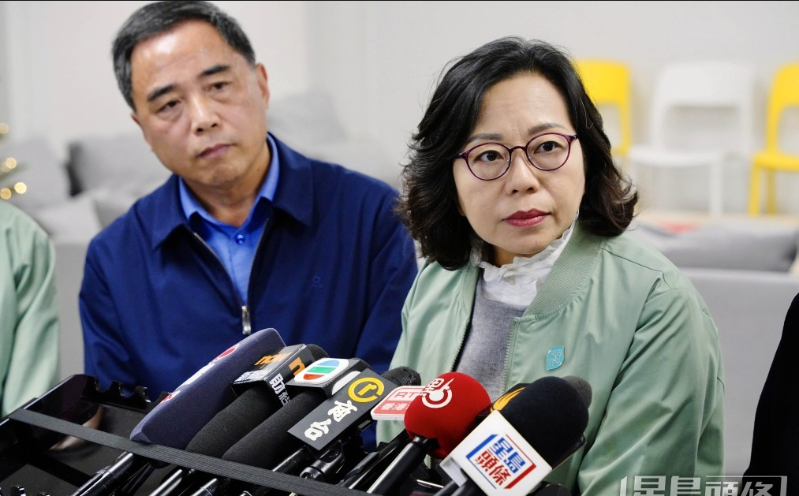 民政及青年事务局局长麦美娟。 民政及青年事务局局长麦美娟。