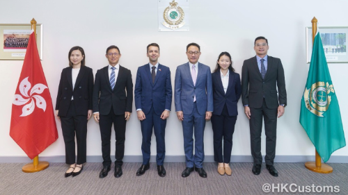 乌拉圭驻港总领事首度拜访海关 乌拉圭驻港总领事首度拜访海关