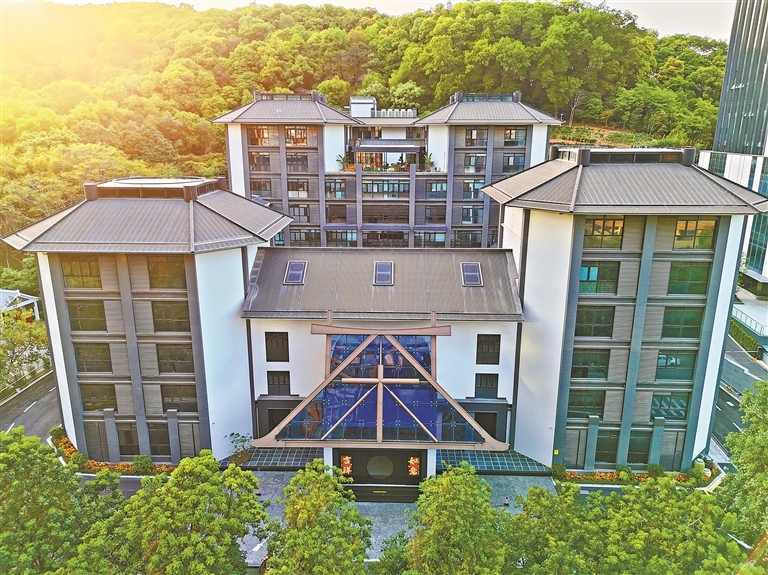 俯瞰广州茶博馆 俯瞰广州茶博馆