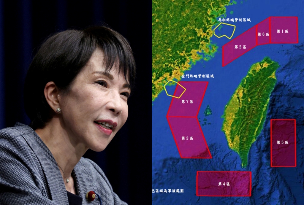 郭正亮指出,大陆借由“台湾好像有事”,观察日本及其首相高市早苗(左)是什么态度。 郭正亮指出,大陆借由“台湾好像有事”,观察日本及其首相高市早苗(左)是什么态度。