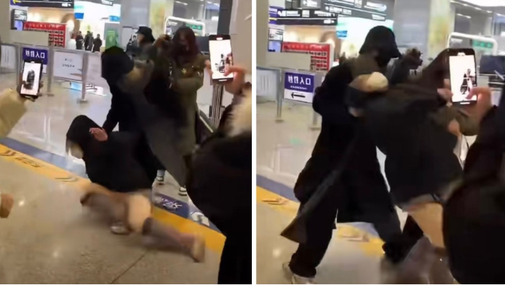 艺人灵超疑不满“私生饭”怼脸拍照 艺人灵超疑不满“私生饭”怼脸拍照