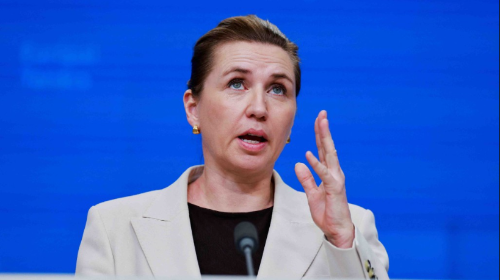 丹麦首相敦促特朗普停止威胁吞并格陵兰言论。路透社 丹麦首相敦促特朗普停止威胁吞并格陵兰言论。路透社