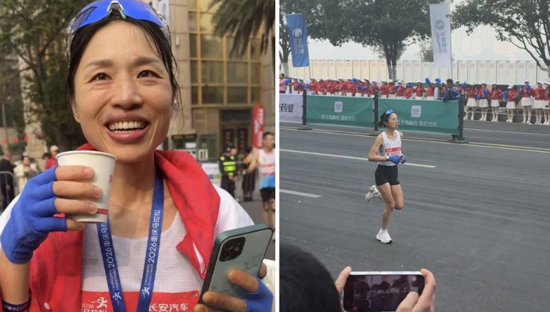 “最快女护士”张水华离职后首战。 “最快女护士”张水华离职后首战。