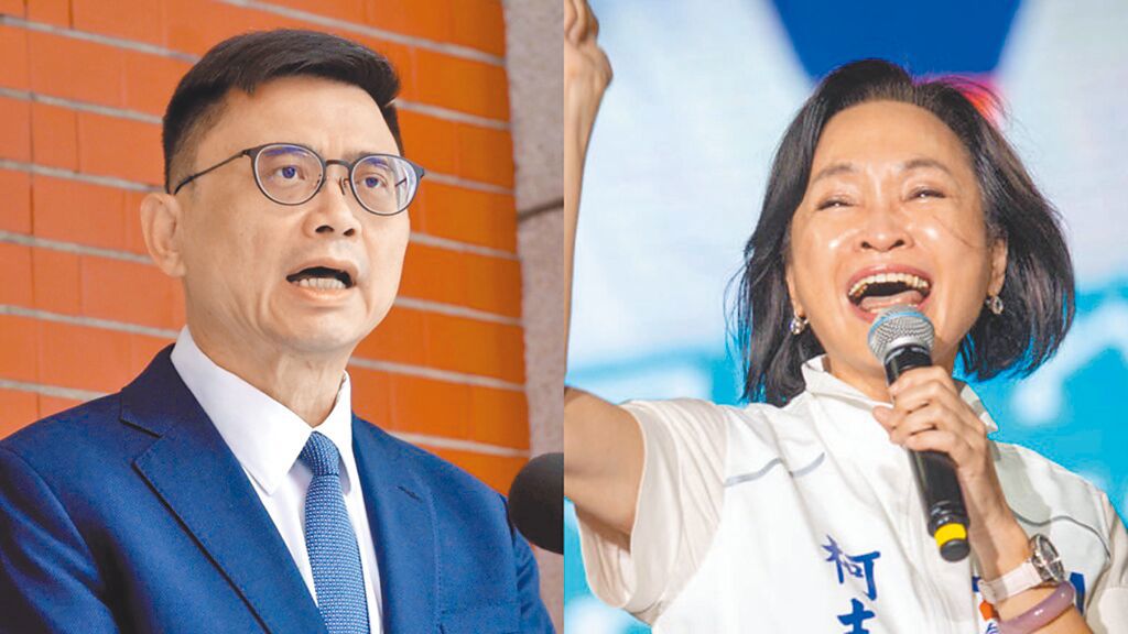 凌涛直指,蓝营支持者看出赖瑞隆(左)非民进党最强人选,让柯志恩(右)气势愈打愈高。 凌涛直指,蓝营支持者看出赖瑞隆(左)非民进党最强人选,让柯志恩(右)气势愈打愈高。