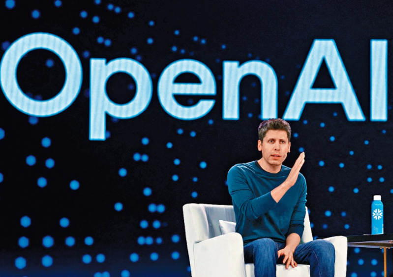 据报OpenAI奥特曼晤中东投资者 据报OpenAI奥特曼晤中东投资者