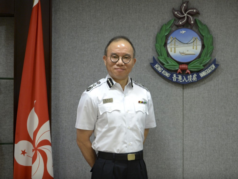 曾国卫在2016年出任入境事务处处长。 曾国卫在2016年出任入境事务处处长。