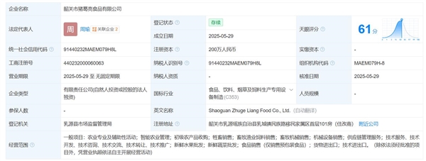 周瑜开了家猪葛亮食品公司:诸葛亮后人要求撤销猪葛亮商标