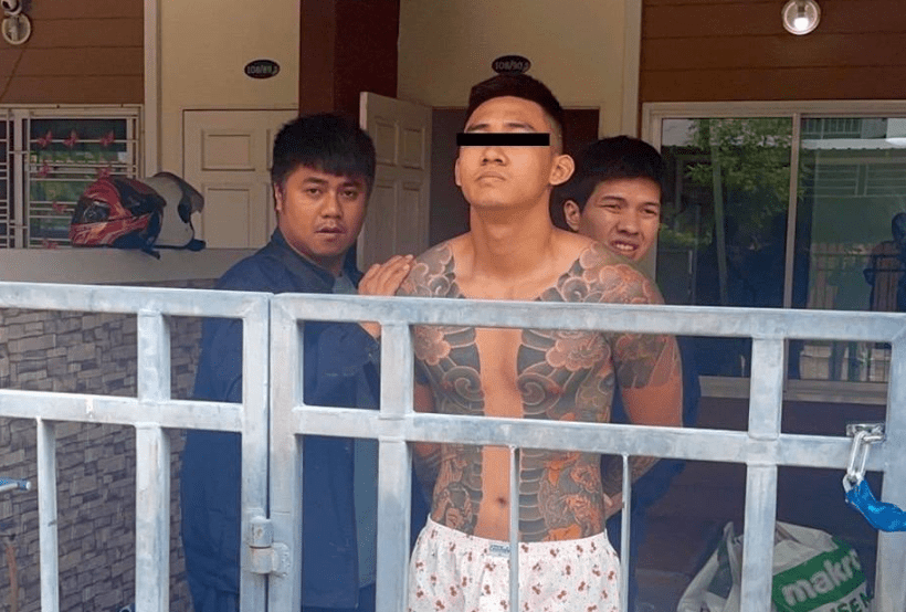 25岁男刀手犯案后乘坐飞机前往泰国,匿藏芭堤雅一单位。 25岁男刀手犯案后乘坐飞机前往泰国,匿藏芭堤雅一单位。