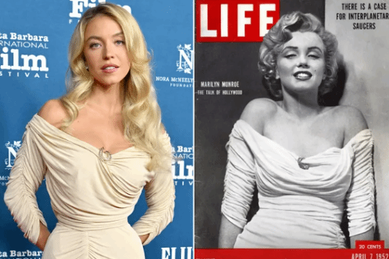封神!悉尼妹穿73年复古礼服 神还原玛丽莲·梦露