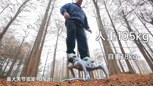宇树科技“Unitree As2”四足机械人规格强劲。 宇树科技“Unitree As2”四足机械人规格强劲。