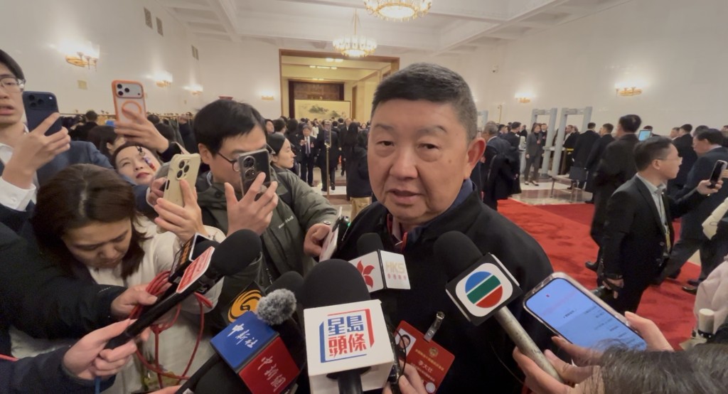 港区全国政协委员、港台经济文化合作协进会主席李大壮。 港区全国政协委员、港台经济文化合作协进会主席李大壮。