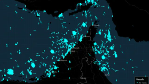 霍尔木兹GPS大乱惊见“巨圆船阵” 霍尔木兹GPS大乱惊见“巨圆船阵”