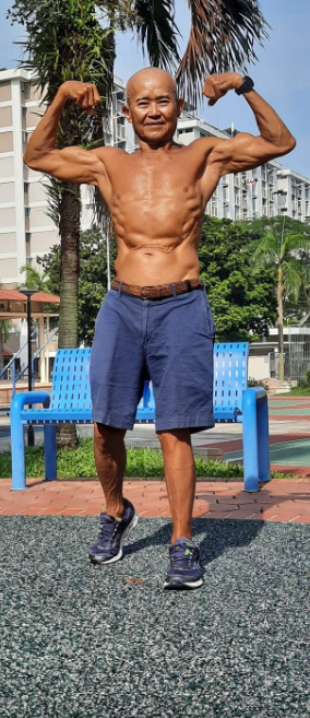 来自新加坡的Victor Chan,这位肌肉猛男其实已经73岁 来自新加坡的Victor Chan,这位肌肉猛男其实已经73岁