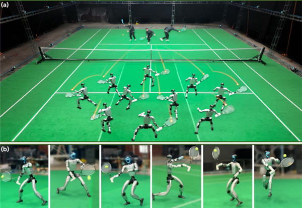 全球首创!中国团队发布全自主网球人形机器人:无需预编程